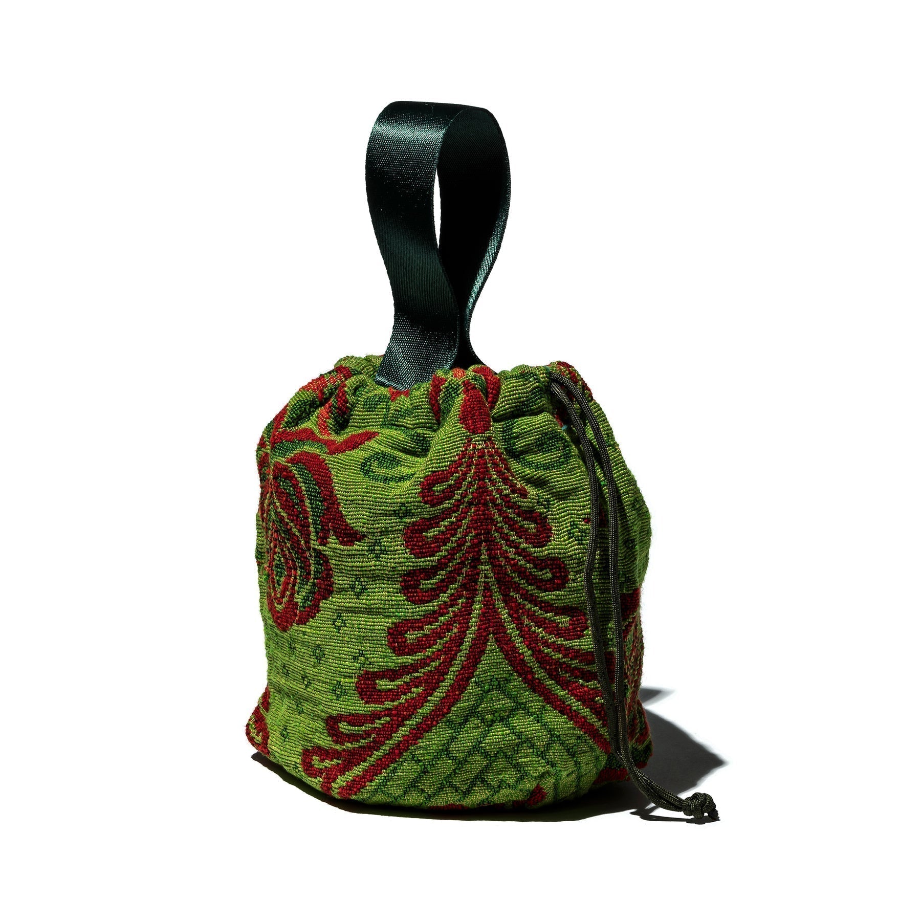 jacquard fabric drawstring bag puebco 504513 5