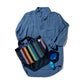 local distribution rainbow towel square bag puebco 504803 1