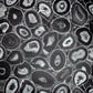 Filo Agate Wallpaper in Black Pepper