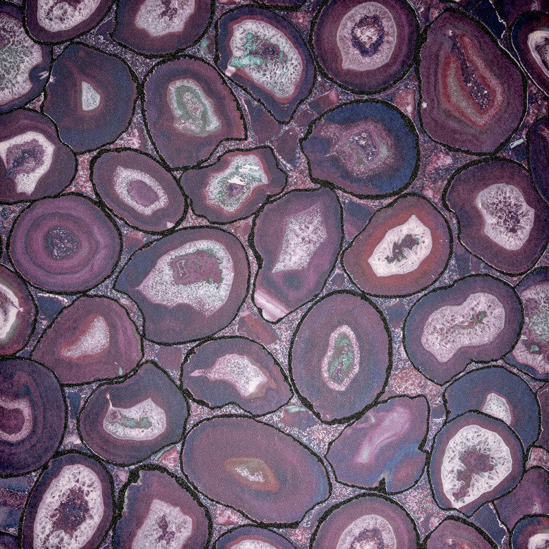 Sample Filo Agate Wallpaper in Lavender
