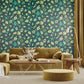 Filo Agate Wallpaper in Green Pepper