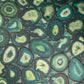 Filo Agate Wallpaper in Green Pepper