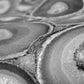 Filo Agate Wallpaper in Black Cumin
