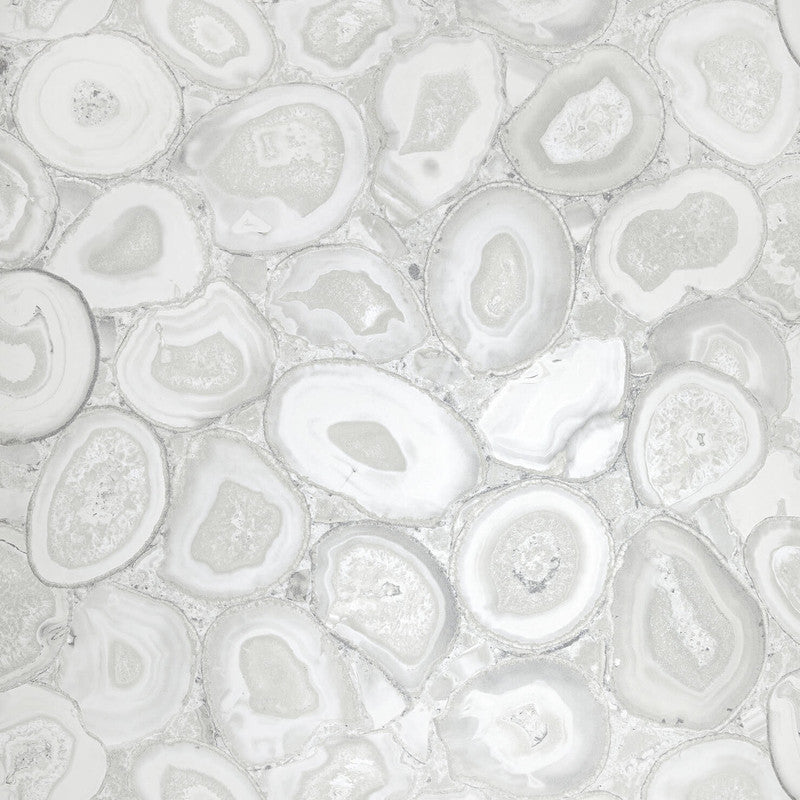 Filo Agate Wallpaper in Sea Salt