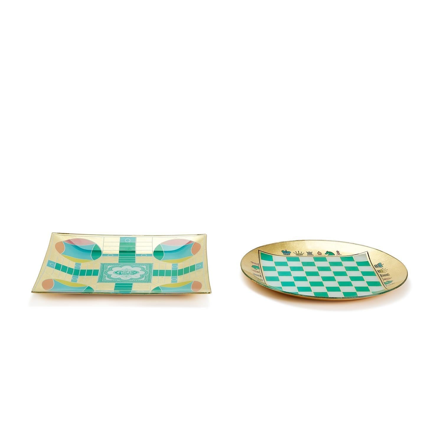 game night set of 2 serving platters 2