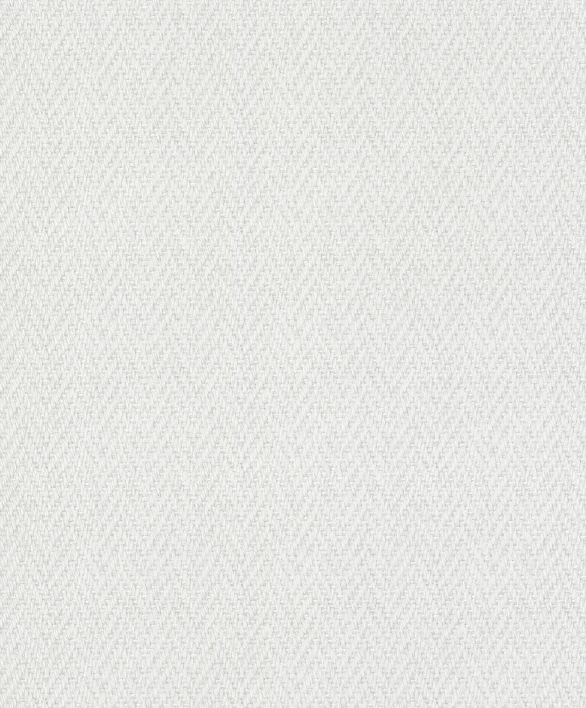 Sample Faux Sisal Vinyl Wallpaper in White