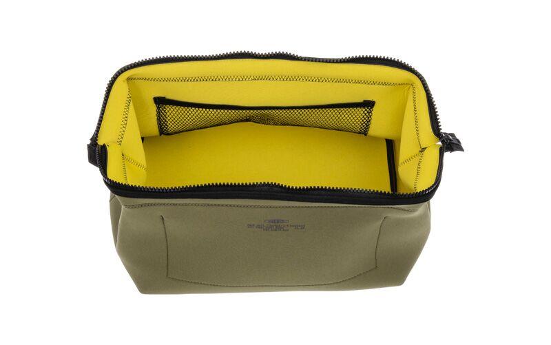 wired pouch large olive yellow design by puebco 7