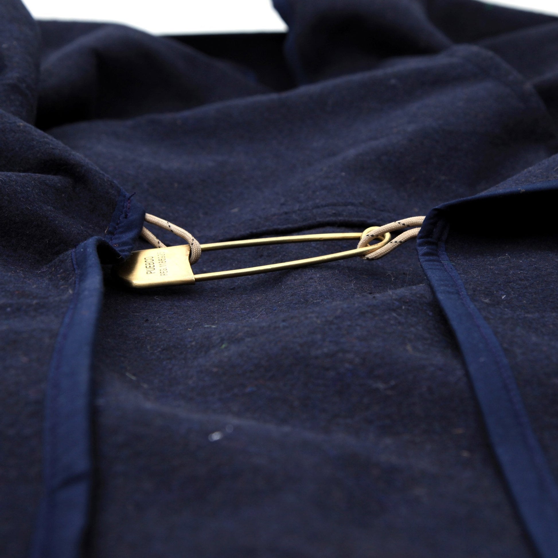 brass safety pin 13cm 6