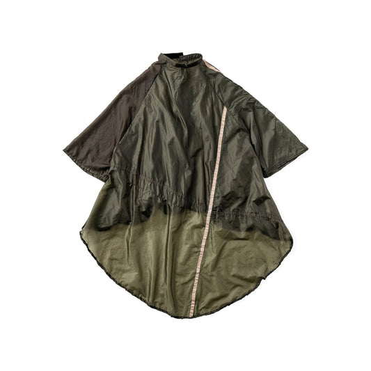vintage parachute barber cape 2