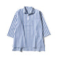Cotton Stripe Shirt Regular Collar 3