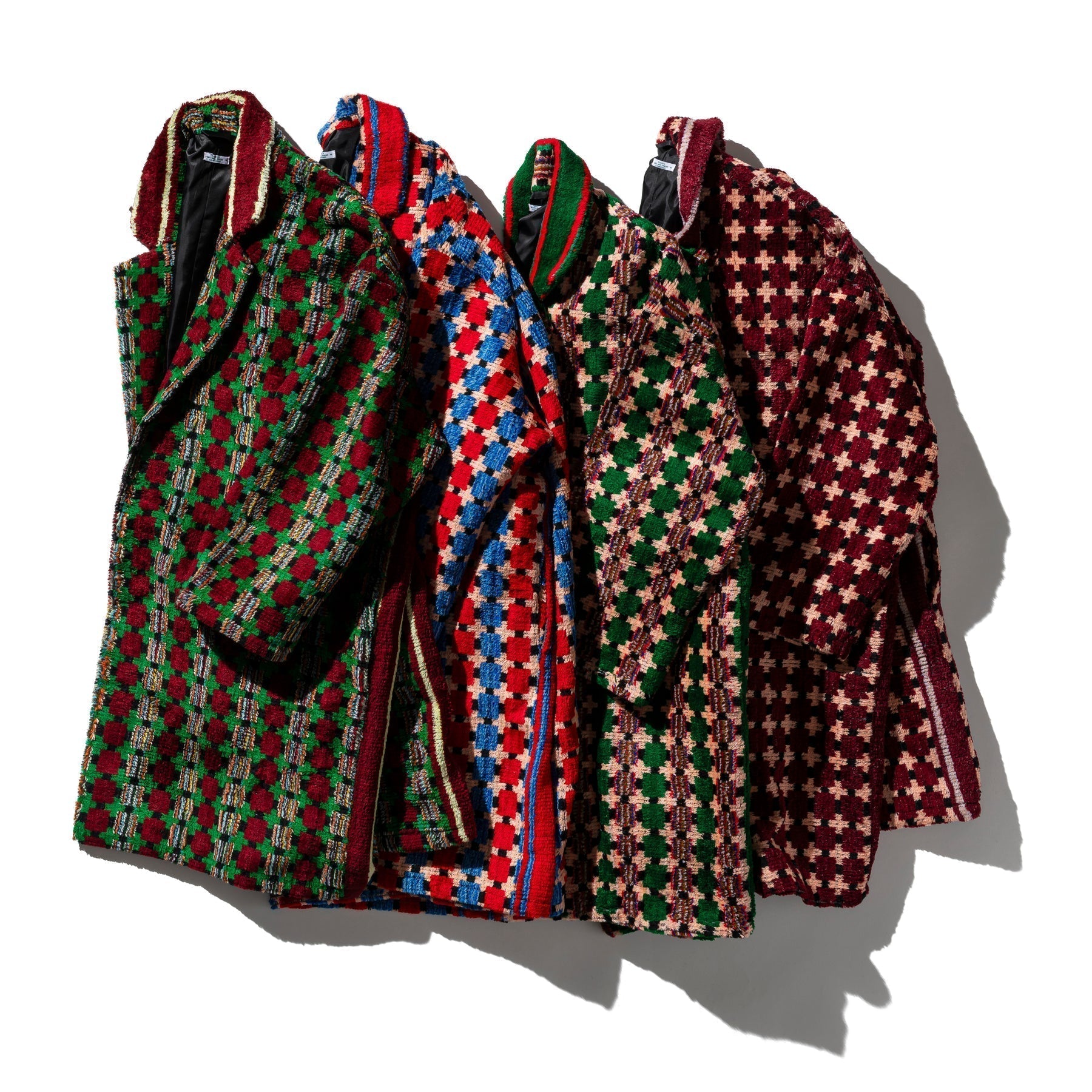 Truck Seat Fabric Collared Coat - 1