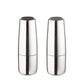 SALPI Salt & Pepper Mills Polished Stainless with Sharkskin & Magnet
