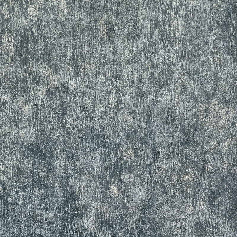 Scratched Plaster Wallpaper in Blue