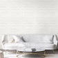 Horizontal Leaf Wallpaper in Beige