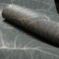 Seashell Wallpaper in Black Blue