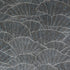 Seashell Wallpaper in Black Blue