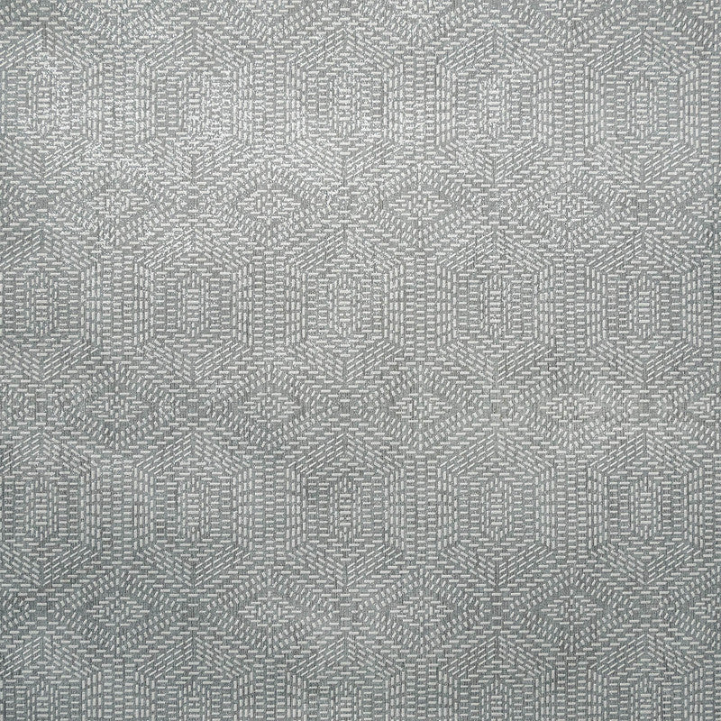 Greek Tile Wallpaper in Grey