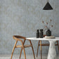 Bark Wallpaper in Grey Green
