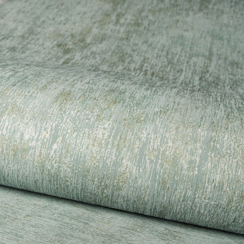 Bark Wallpaper in Blue Green
