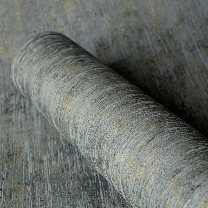 Bark Wallpaper in Dark Blue