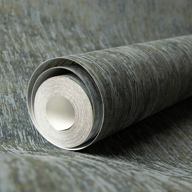 Bark Wallpaper in Dark Blue
