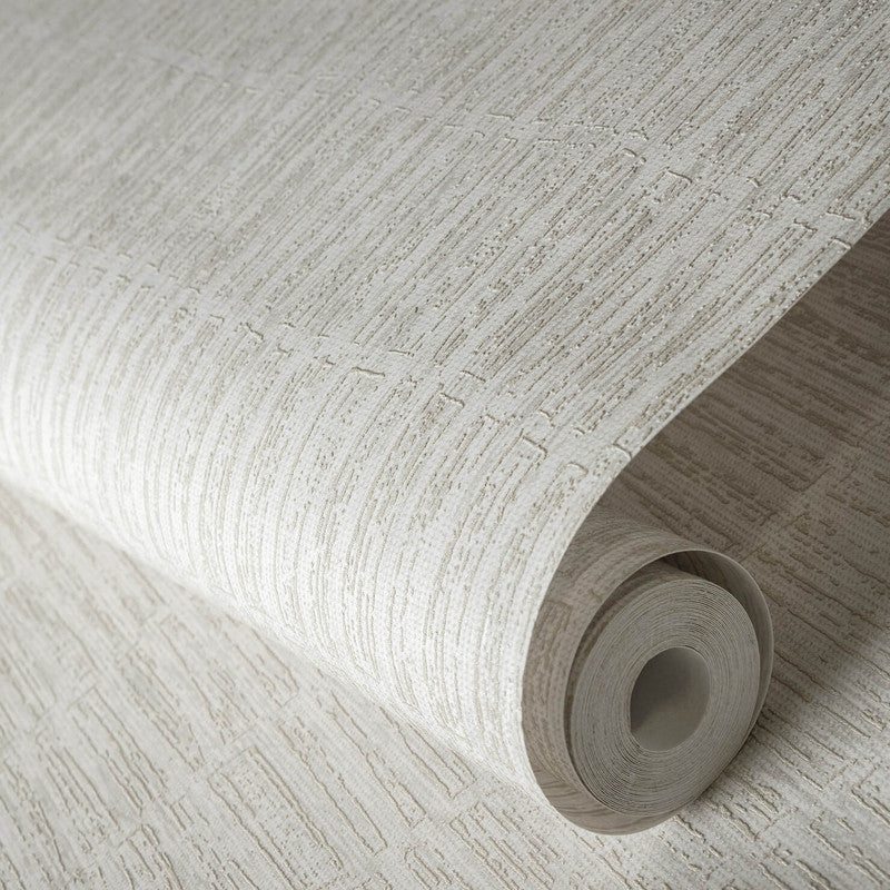 Bamboo Wallpaper in Old White