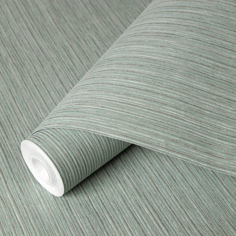Curtain Wallpaper in Blue Green