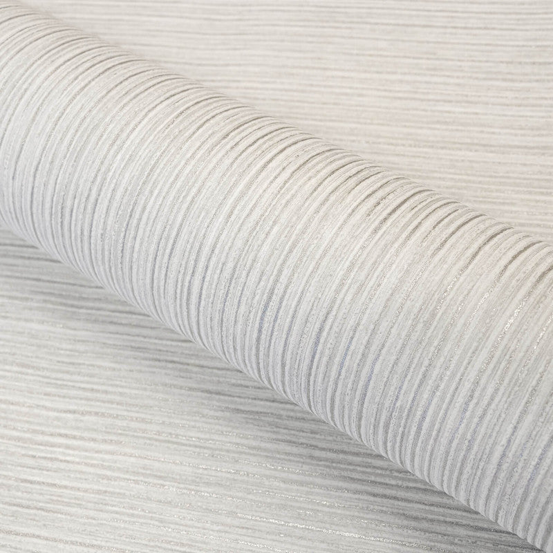 Curtain Wallpaper in Light Grey