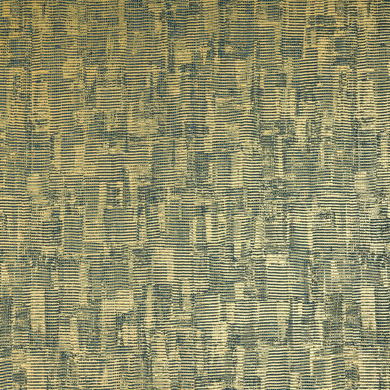 Jacquard Wallpaper in Petrol