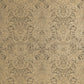 Brocade Wallpaper in Brown
