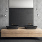 Brocade Wallpaper in Anthracite