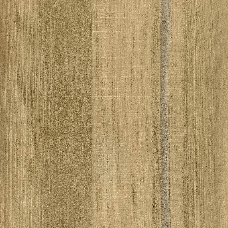 Chiffon Wallpaper in Ochre