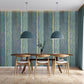 Chiffon Wallpaper in Petrol