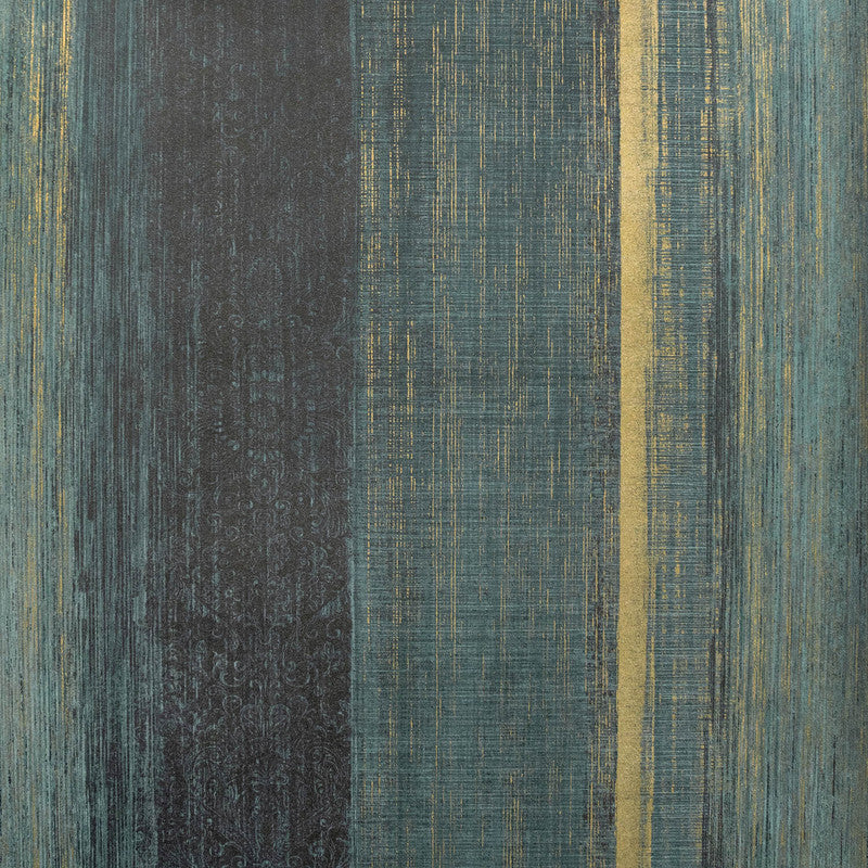 Chiffon Wallpaper in Petrol