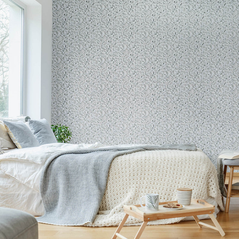 Arco Wildflower Wallpaper in Poppy Seed
