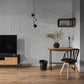 Arco Wildflower Wallpaper in Black Cumin