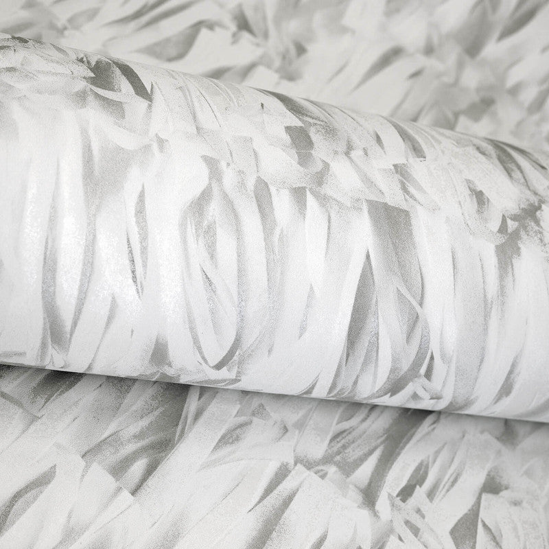 Calma Paper Strips Wallpaper in Sea Salt