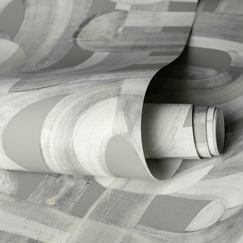 Penello Brush Dance Wallpaper in Allspice