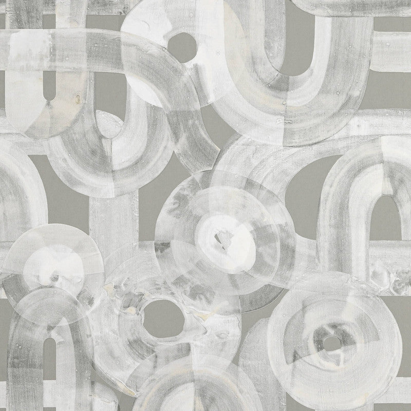 Penello Brush Dance Wallpaper in Allspice