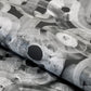 Penello Brush Dance Wallpaper in Black Cumin