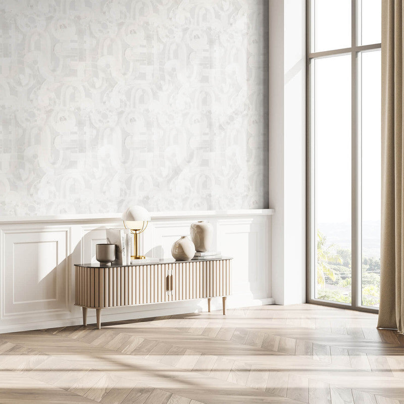 Penello Brush Dance Wallpaper in Himalayan Salt