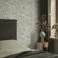 Fiore Operatic Flowers Wallpaper in Sage