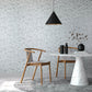 Fiore Operatic Flowers Wallpaper in Poppy Seed