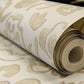 Fiore Operatic Flowers Wallpaper in Himalayan Salt
