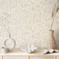 Fiore Operatic Flowers Wallpaper in Sesame