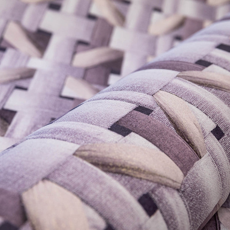 Seta Octagonal Honeycomb Wallpaper in Lavender