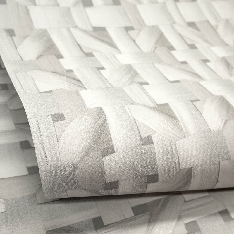 Seta Octagonal Honeycomb Wallpaper in Sea Salt