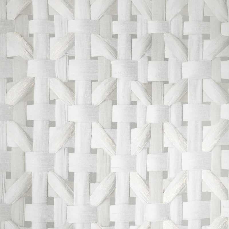 Sample Seta Octagonal Honeycomb Wallpaper in Sea Salt