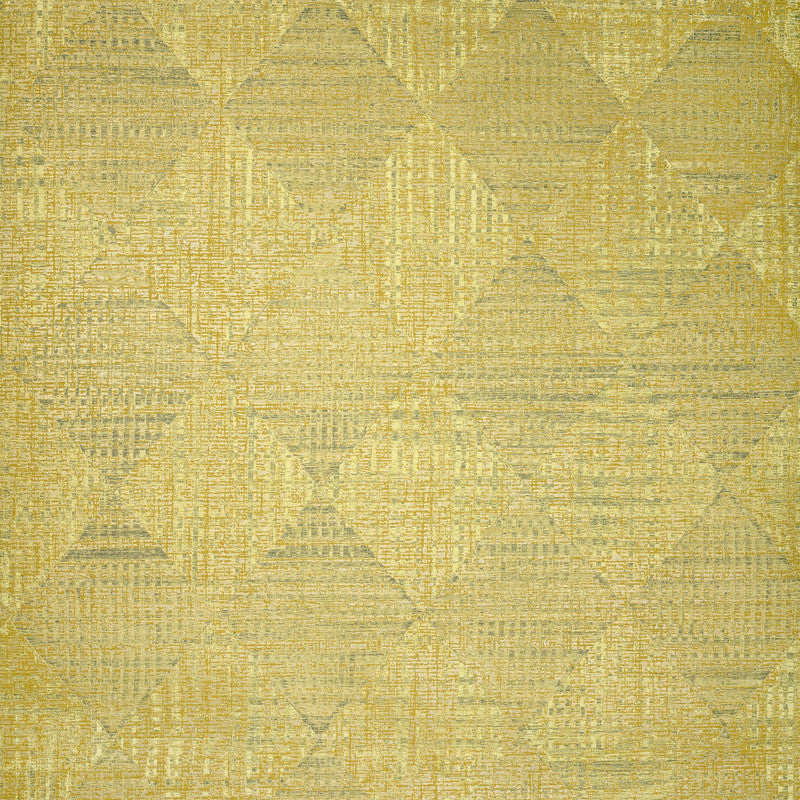 Sample Raffia Wallpaper in Mustard