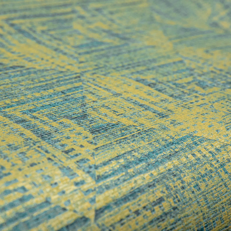 Raffia Wallpaper in Green Pepper